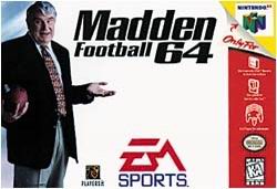 Madden Football 64 (USA) Box Scan